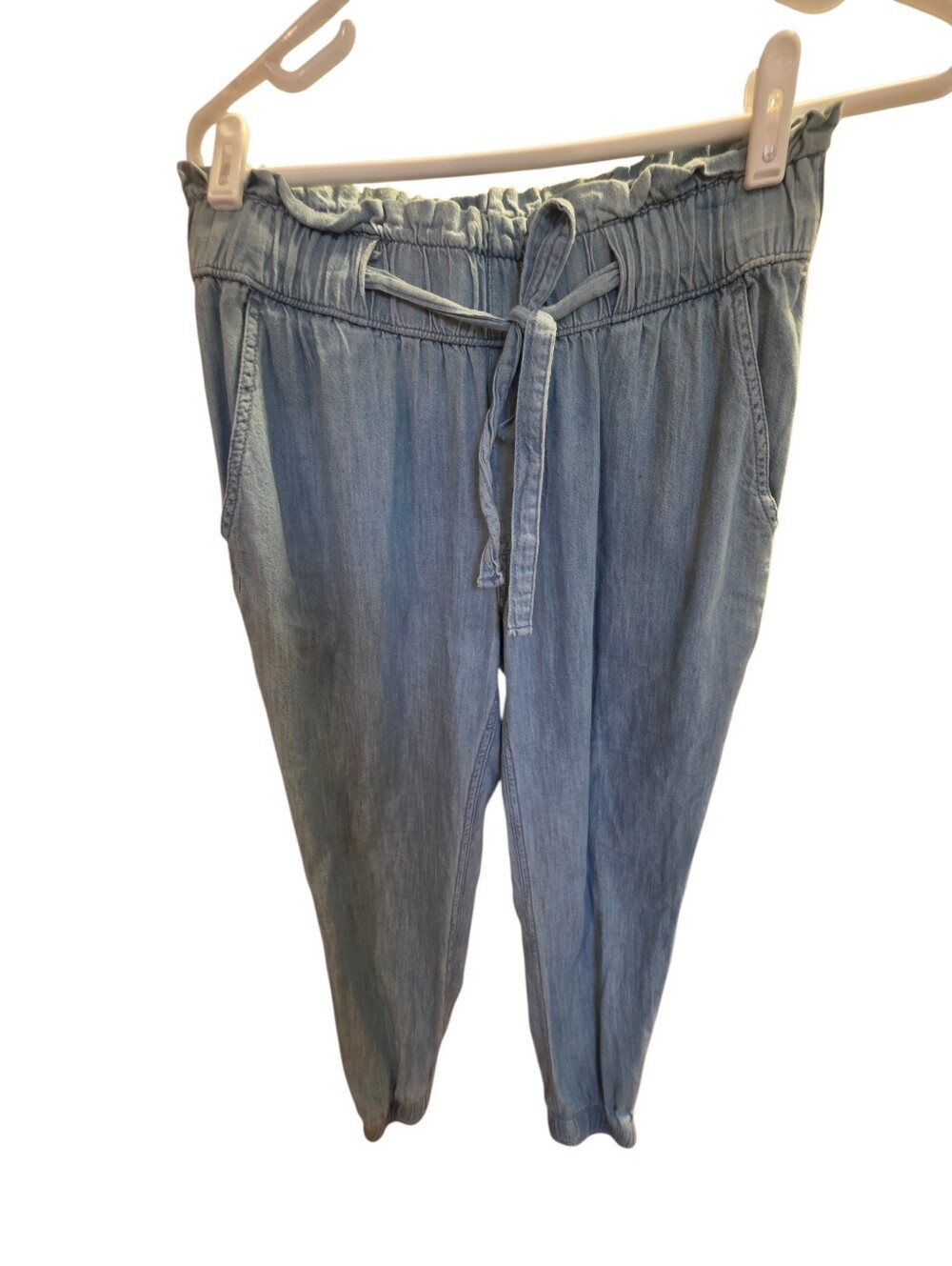 Hollister Light Wash Denim Joggers
